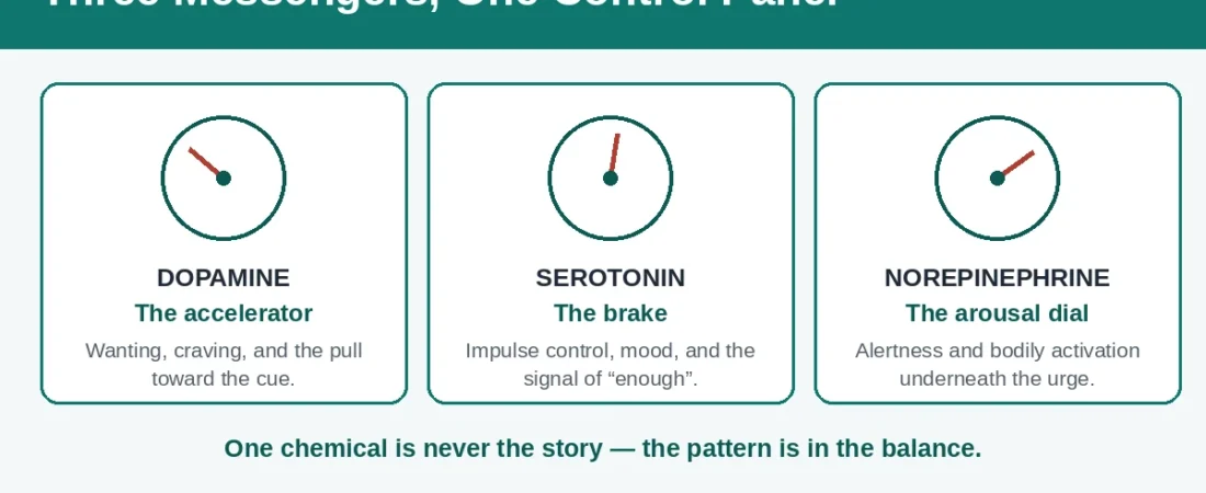 Beyond Dopamine: Serotonin, Norepinephrine and the Chemistry of Sexual Urges